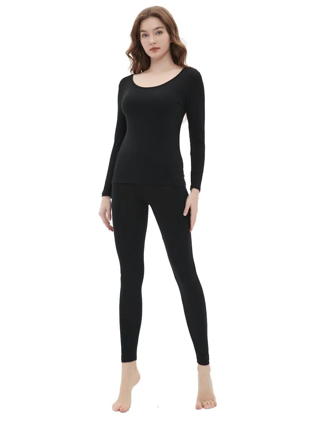 Ladies Snowdrop Thermal Underwear - cotton soft Vest Tops & pantee, Long Johns L
