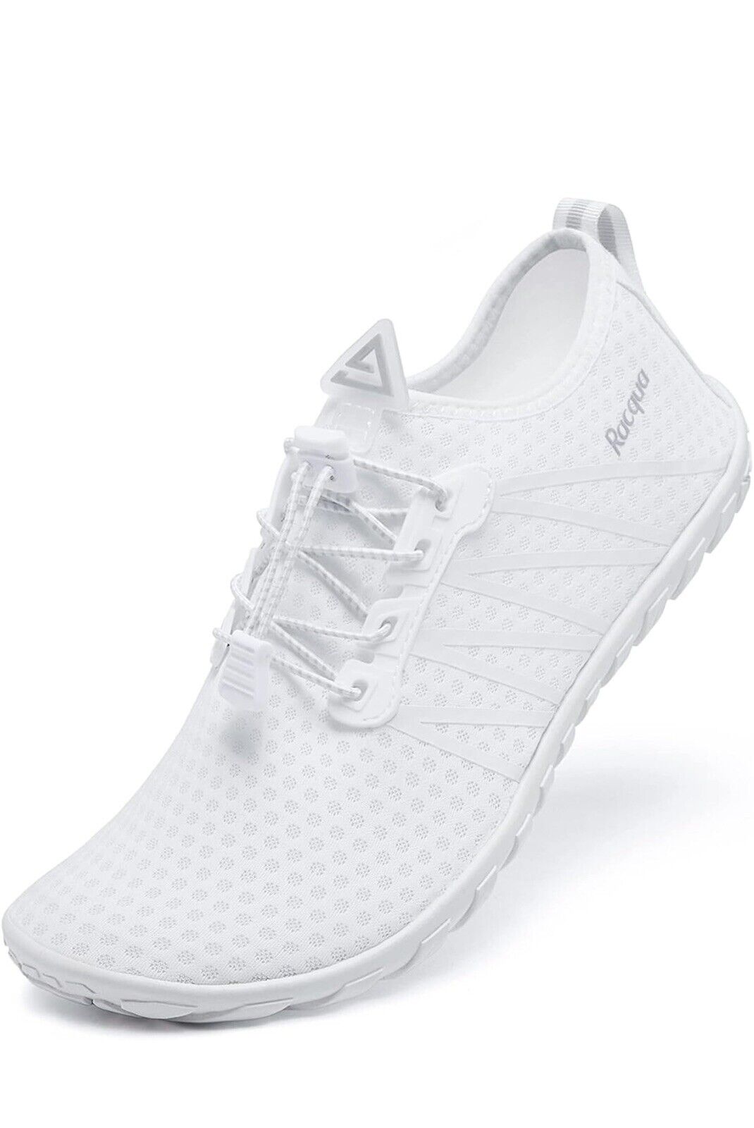 Racqua Unisex Water Shoes Beach /Surf /Swim UK3 White Quick Dry RRP £15 Bargain