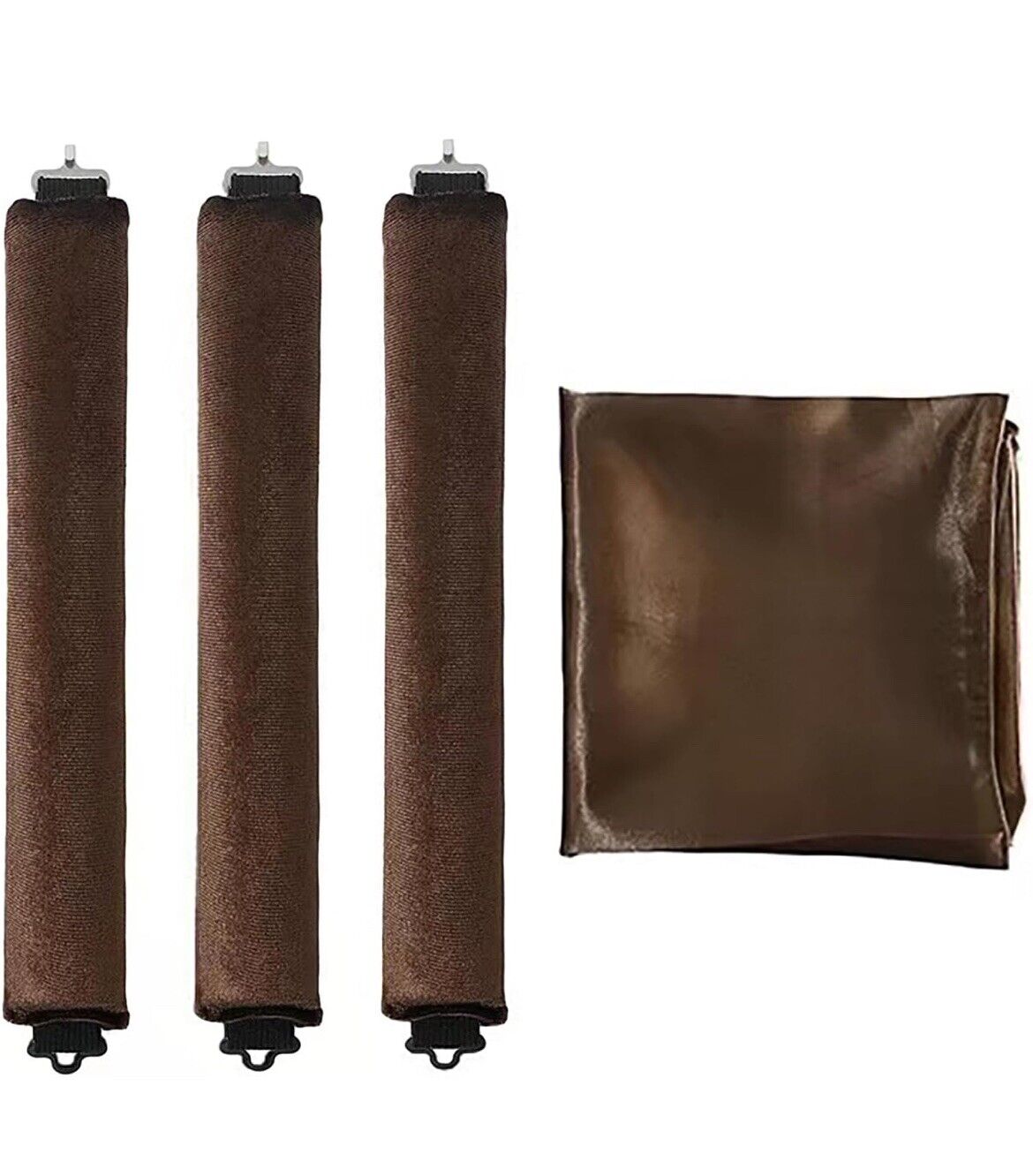 3PCS Sleep in Heatless Curlers No Heat Curler Roller for Long Medium Hair Overni