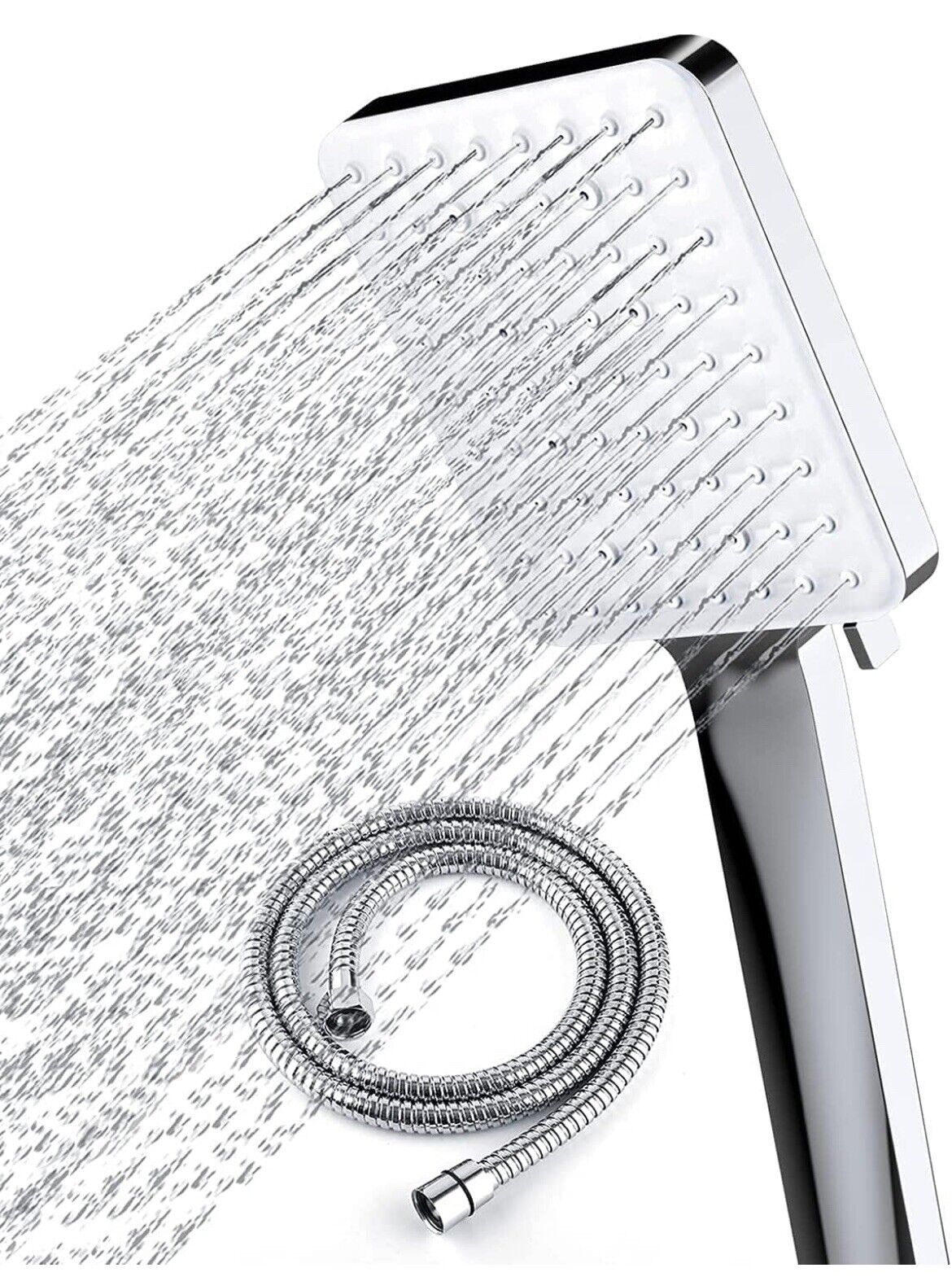 Newentor Shower Head with Hose, High Pressure with Hose Set 1.5M, Universal Show