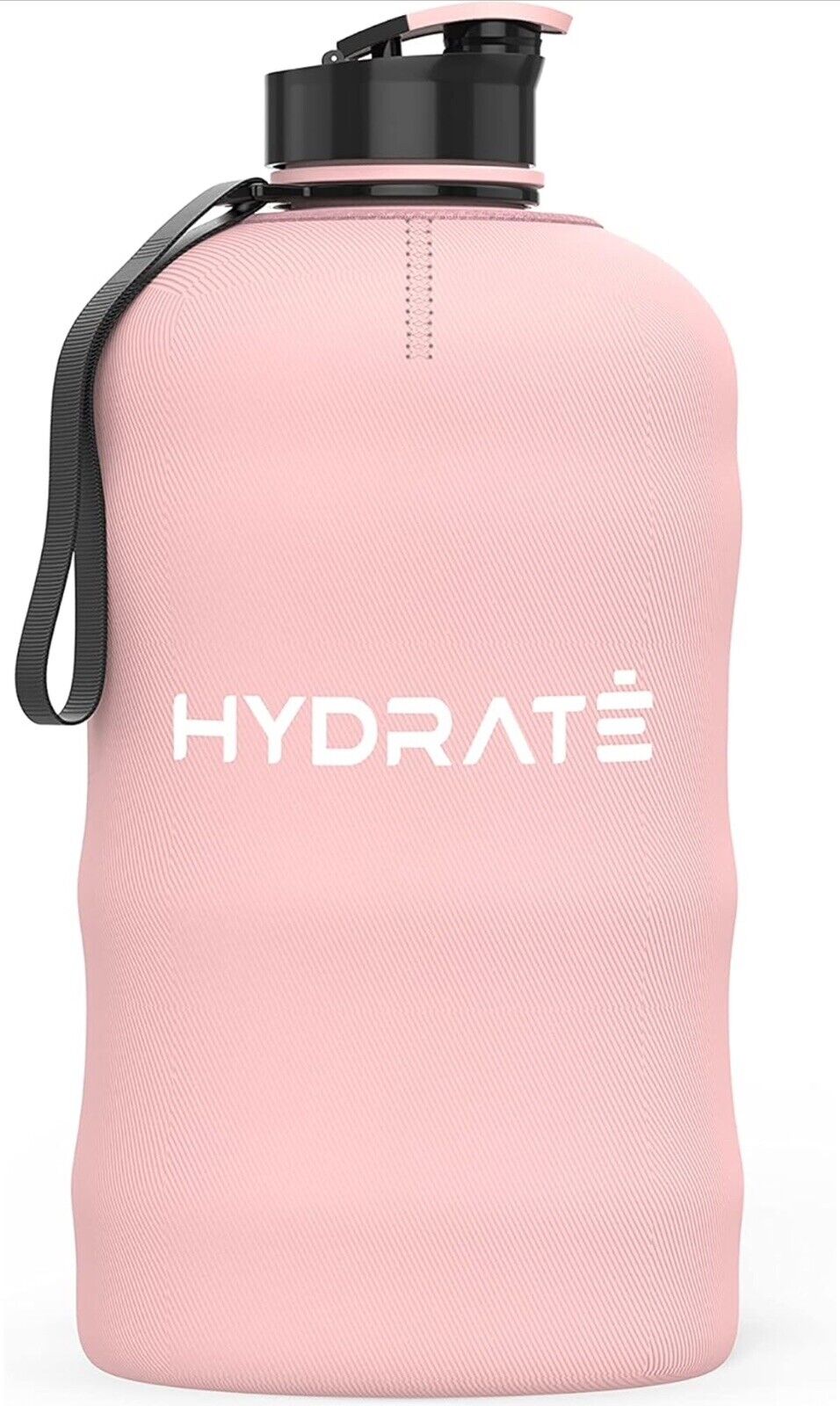 Hydrate Neoprene Protectiv Sleeve  Bottle Jug Gym Carrier Pink NEW 2.2L