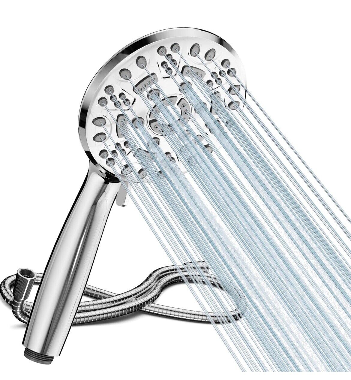 Cobbe Shower Head, High Pressure Shower Head with 8 Spray Modes, Universal Water