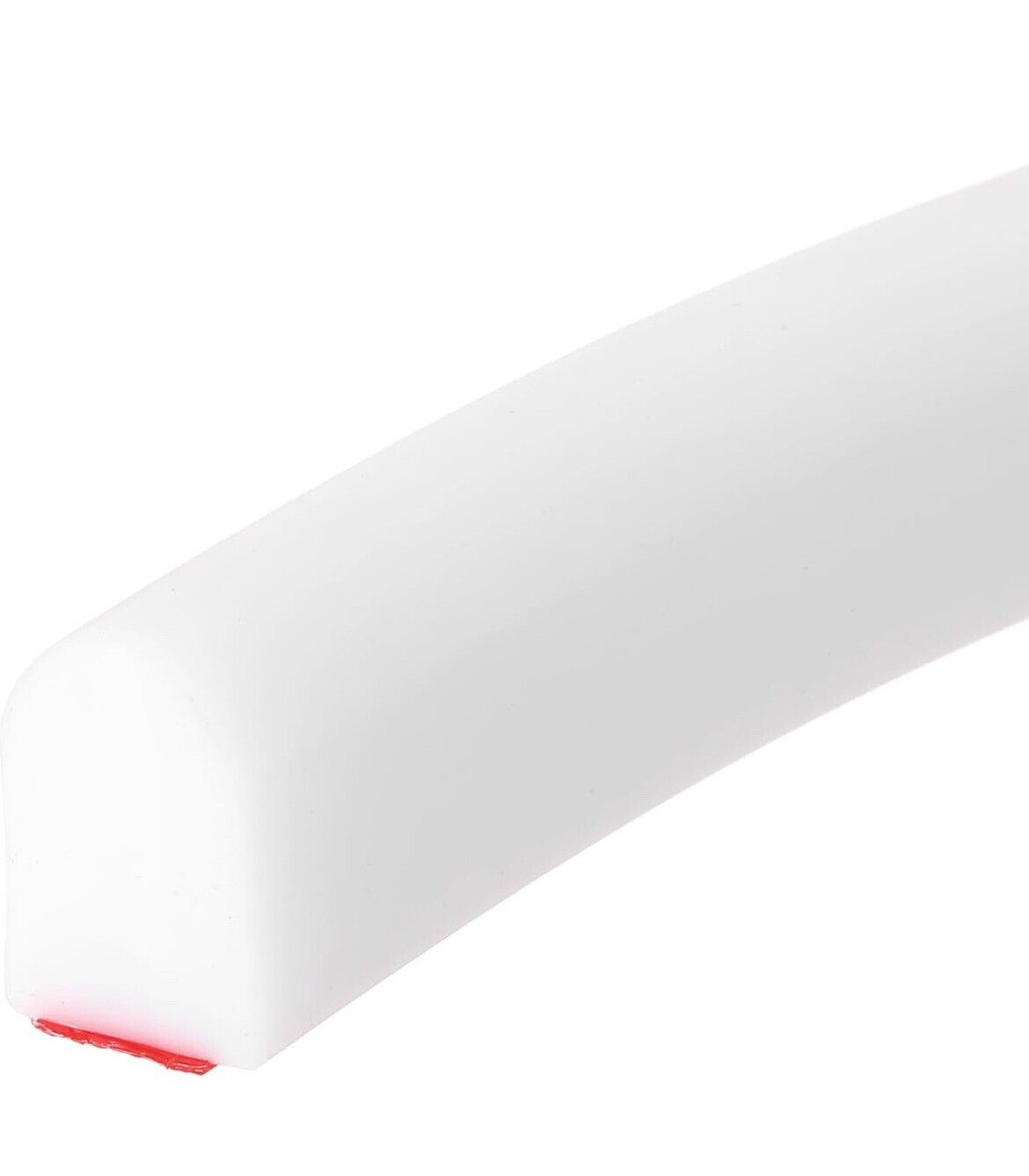 98 Inch Collapsible Shower Barrier Stopper U-Shape Water Splash Guard, White