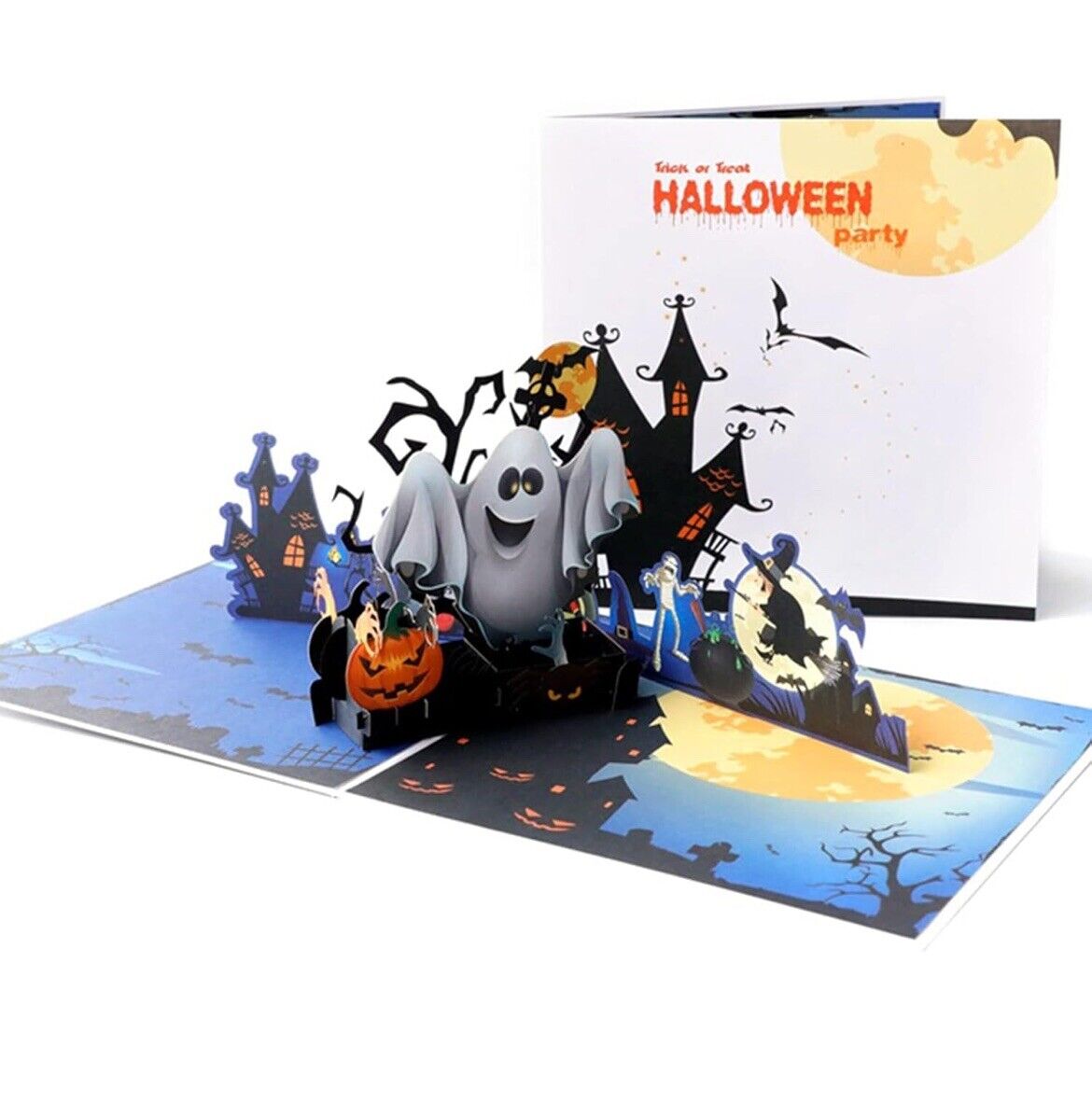 Greeting Cards Holiday Disfraces De Halloween 3D Decoración