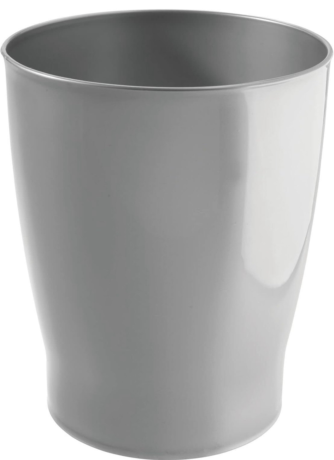 mDesign Round Plastic Small Trash Can Wastebasket, Garbage Contain Hi Quality