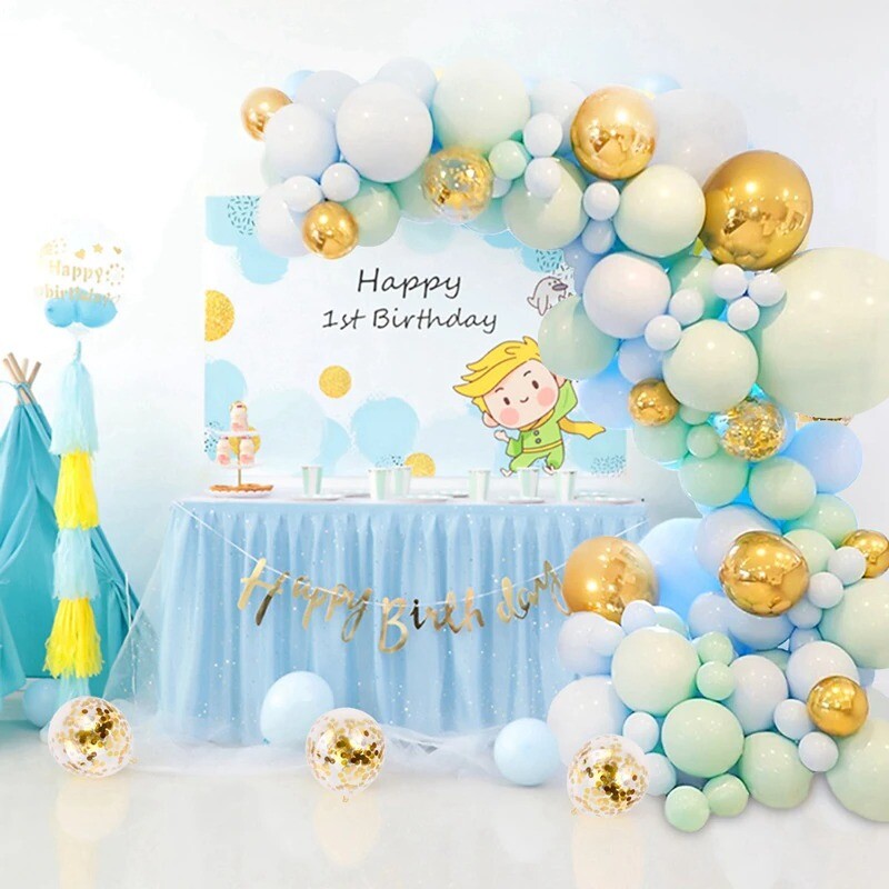 Baby Shower Birthday Party Decor Balloon Latex Wedding Arch Garland Kit 126 PCS