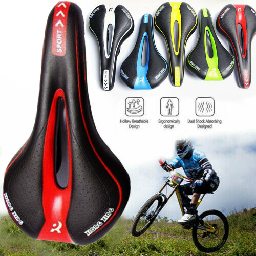 Bicycle Cycling Comfort Seat Gel Pad Bike Skid proof Saddle Mountain MTB Road UK