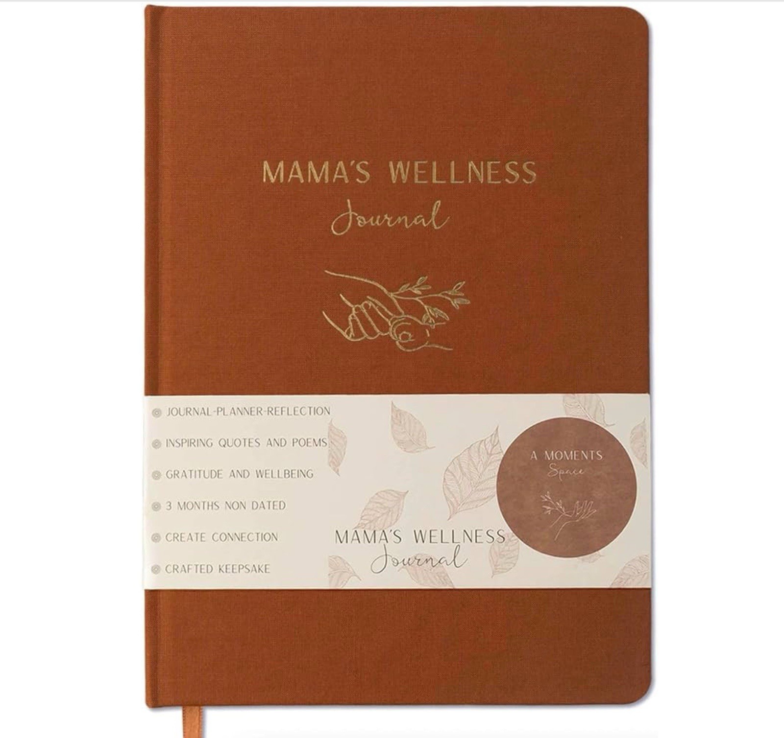 Mama's Wellness Journal, Guided Self Care Planner For Mums. New UK Delivery £9.9