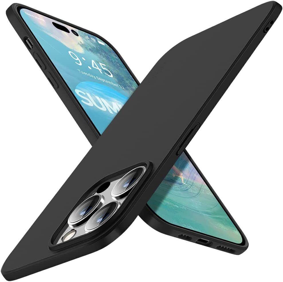 5X For Apple iPhone 14 Plus Pro Max Case Slim Soft Silicone TPU Matte Back Cover