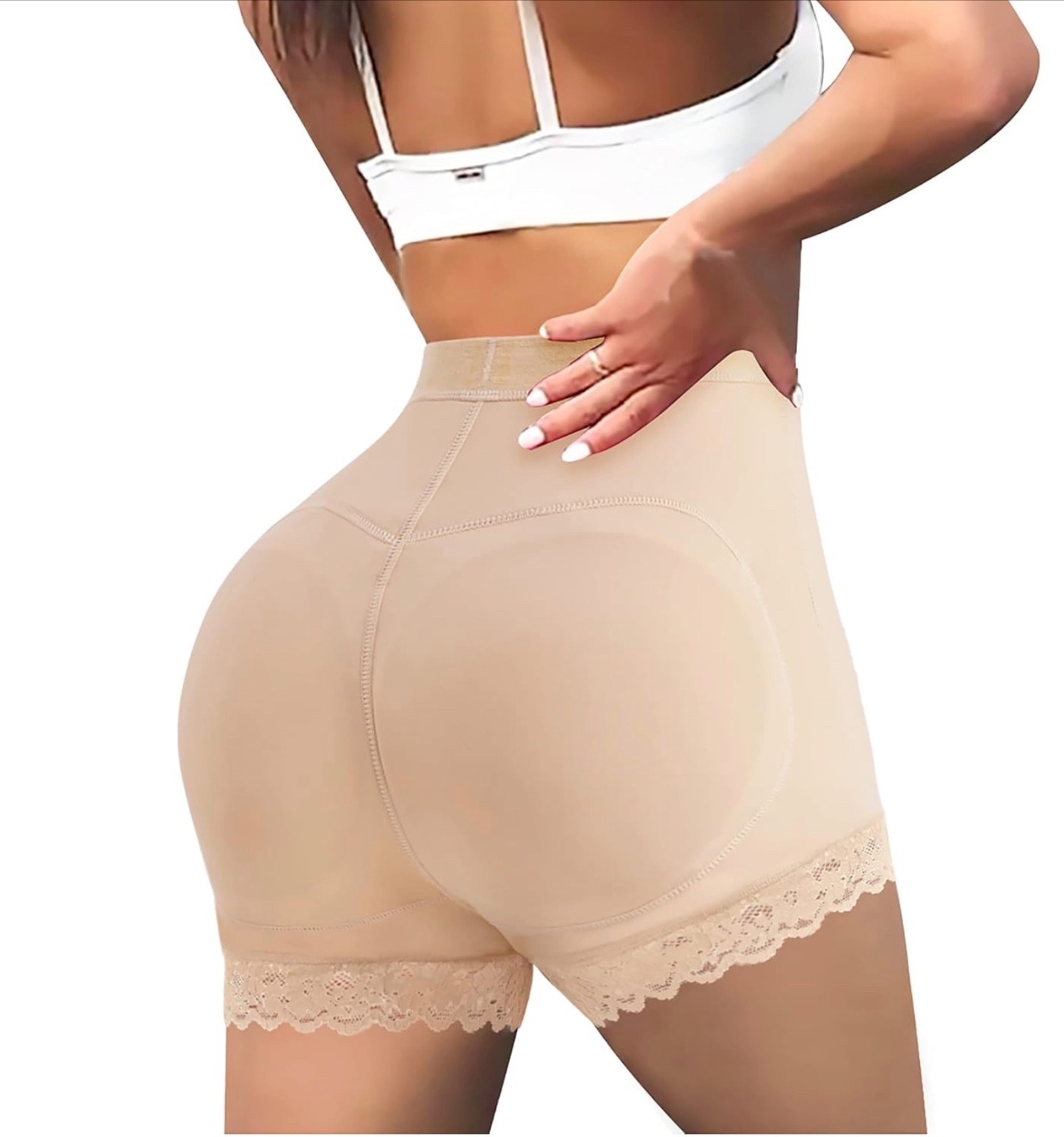 Women Butt Lifter Shapewear Padded Lace Panties Seamless Hip Enhancer Body shap