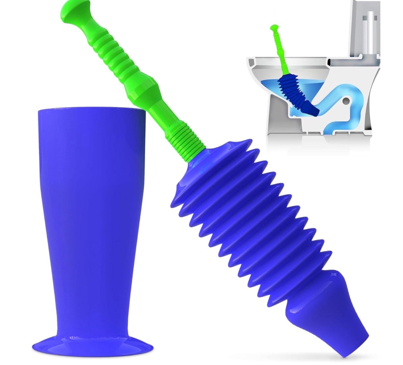 World's Best Toilet or sink  Plunger - Plunger Toilet Unblocker Heavy Duty -