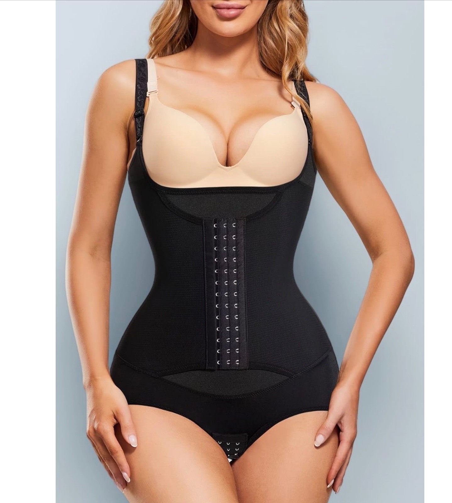 Gotoly Waist Trainer Bodysuit Shapewear for Women Firm Tummy Control Shaping Bod