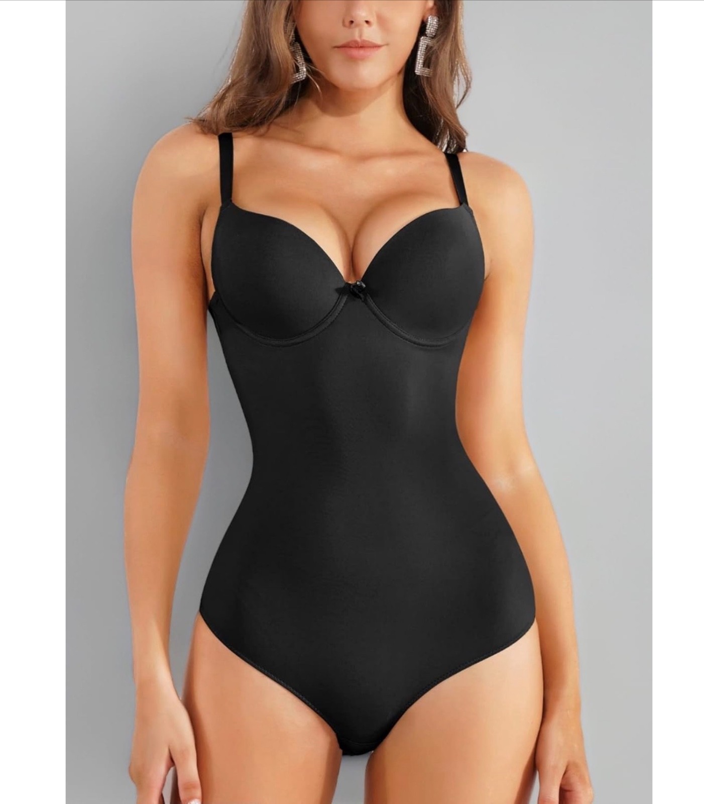 Gotoly Women's Bodysuit Shapewear Firm Tummy Control Sleeveless Body Shaper